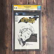 Bry's Comics Detective Comics #20 CGC 9.8 WP Signature Series, Signed and sketch by Alex Konat