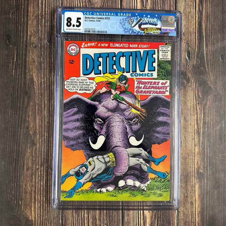 Bry's Comics Detective Comics #333 CGC 8.5 Fantast Collection Cover art by Carmine Infantino