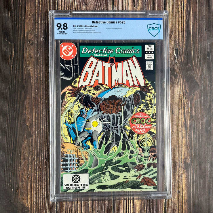 Bry's Comics Detective Comics #525 CBCS 9.8 1st full appearance of Jason Todd