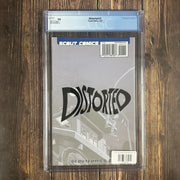 Bry's Comics Distorted #1 CGC 9.8 WP Cover Art by Gabriele Falzone, Optioned for TV by MPE