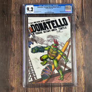 Bry's Comics Donatello: TMNT #1 CGC 9.2 1 shot, early Teenage Mutant Ninja Turtles spin off