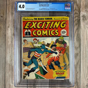 Bry's Comics Exciting Comics #22 CGC 4.0 WP 1st appearance of American Eagle