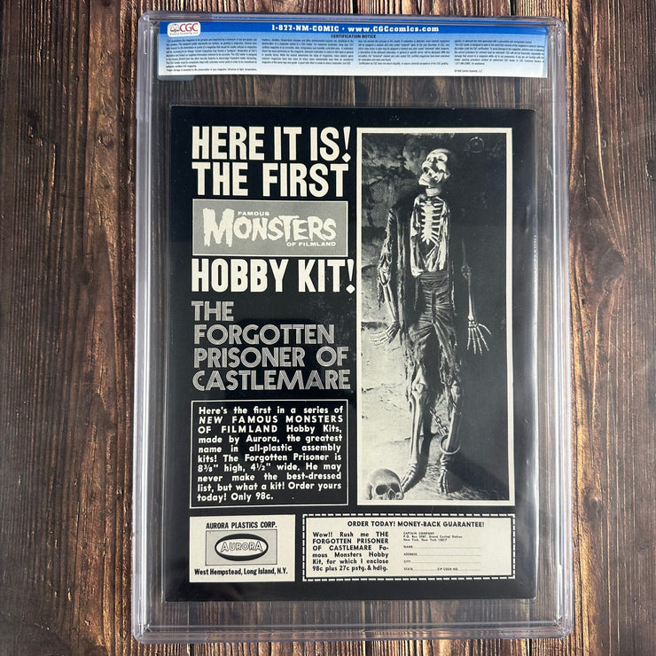Bry's Comics Famous Monsters of Filmland Yearbook  #nn CGC 9.8 Phantom of the Opera cover art by Basil Gogos