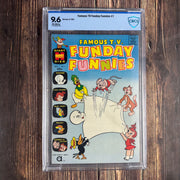 Bry's Comics *Famous TV Funday Funnies #1 CBCS 9.6  US Cover price $0.25&nbsp;