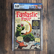 Bry's Comics Fantastic Four #1 CGC 5.0 1st appearance and origin of the Fantastic Four *Trade Avail.