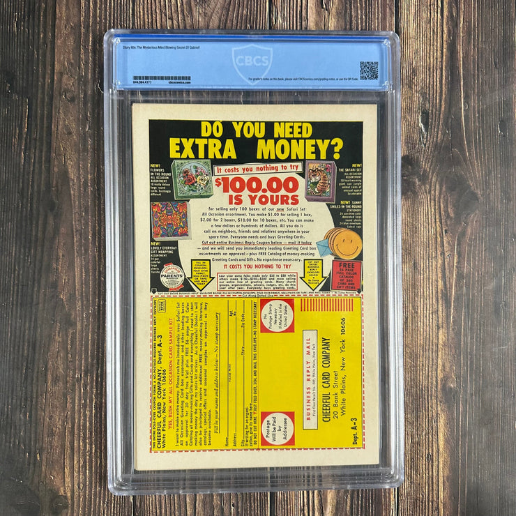 Bry's Comics *  Fantastic Four #121 CBCS 9.2 WP Death of Air-Walker