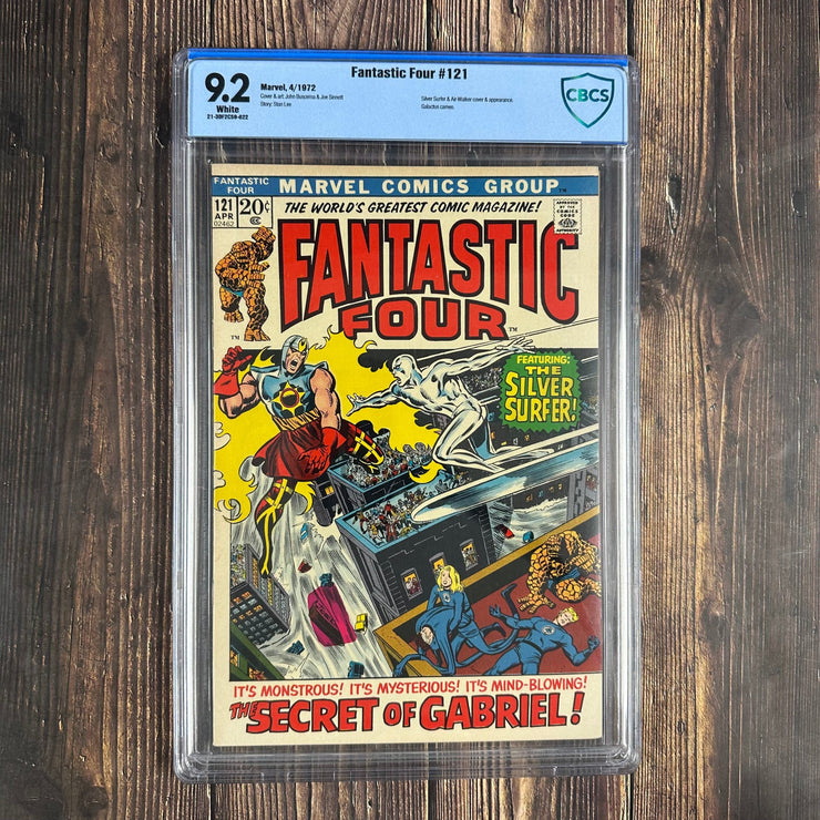 Bry's Comics *  Fantastic Four #121 CBCS 9.2 WP Death of Air-Walker