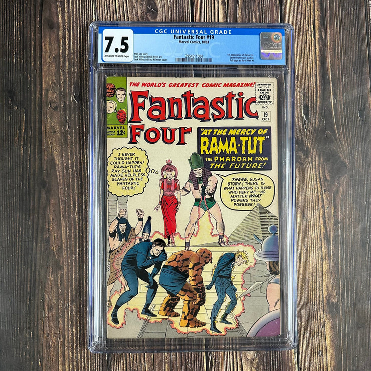 Bry's Comics Fantastic Four #19 CGC 7.5 1st appearance of Pharaoh Rama-Tut