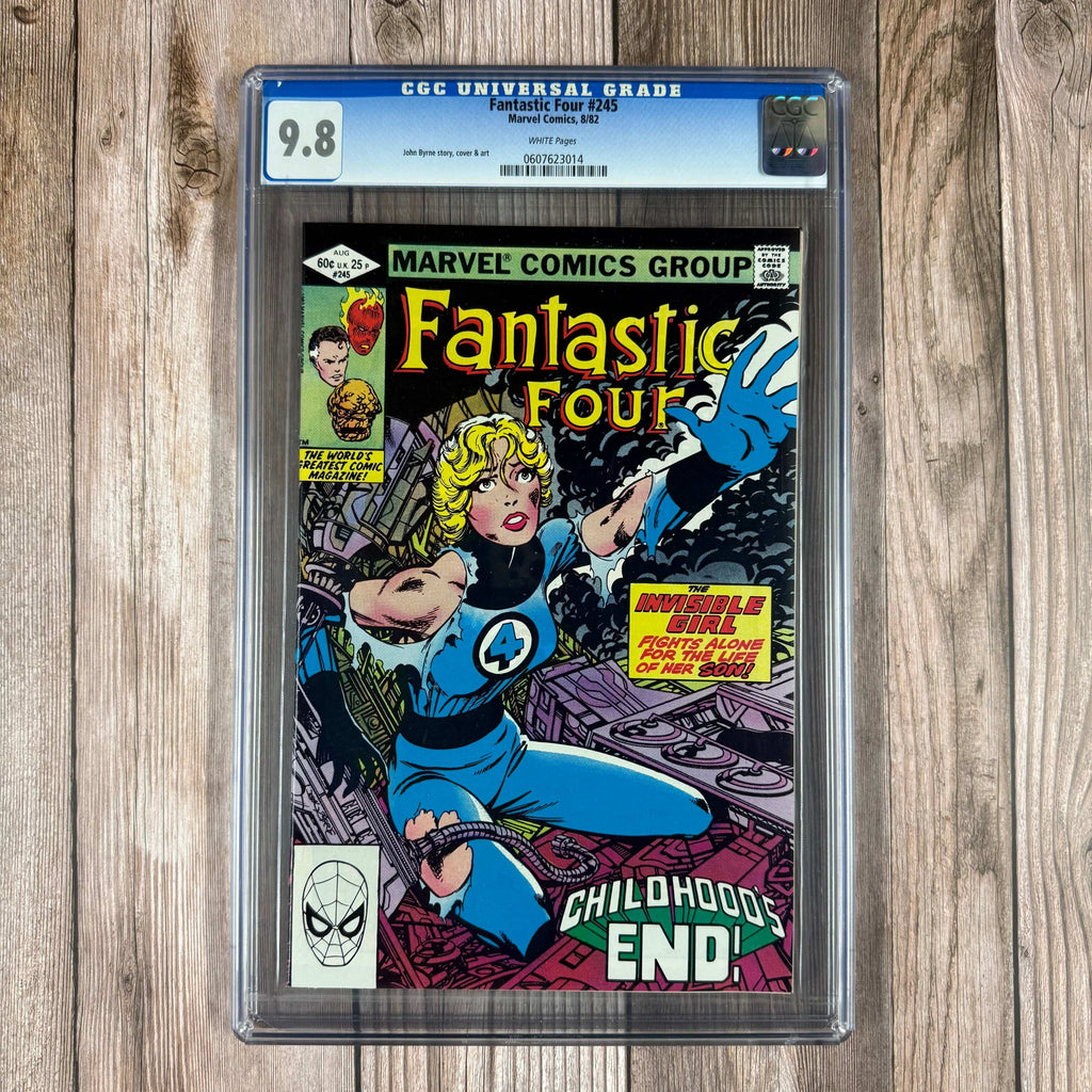 Bry's Comics Fantastic Four #245 CGC 9.8 WP 1st appearance of Avatar (Franklin Richards as an adult)