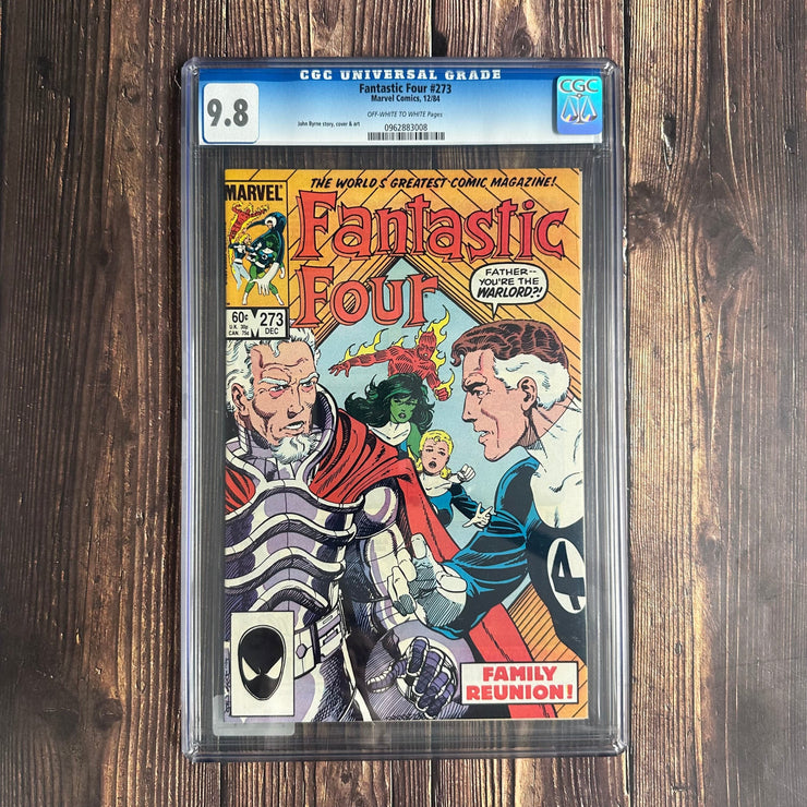 Bry's Comics Fantastic Four #273 CGC 9.8 1st full appearance of Nathaniel Richards and Origin of Kang Prime