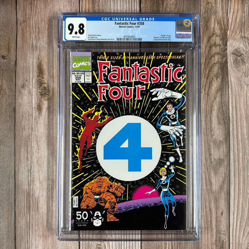 Bry's Comics Fantastic Four #358 CGC 9.8 WP 1st appearance of Paibok the Power Skrull