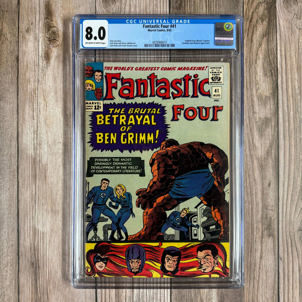 Bry's Comics Fantastic Four #41 CGC 8.0 3rd appearance of the Frightful Four