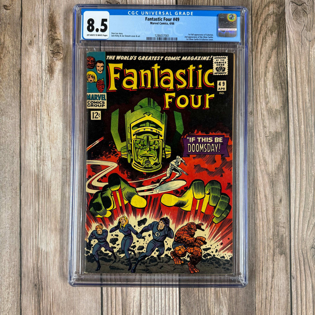 Bry's Comics Fantastic Four #49 CGC 8.5 1st full appearance of Galactus, 1st cover and 2nd appearance of the Silver Surfer