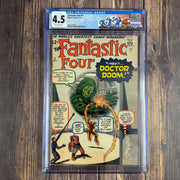 Bry's Comics Fantastic Four #5 CGC 4.5 1st appearance and origin of Doctor Doom