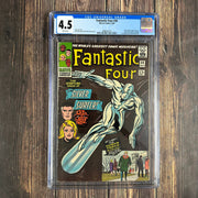 Bry's Comics Fantastic Four #50 CGC 4.5 WP Iconic cover art by Jack Kirby