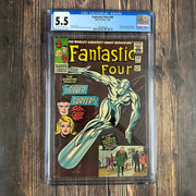 Bry's Comics Fantastic Four #50 CGC 5.5 Iconic cover art by Jack Kirby 3rd Appearance of Silver Surfer, 2nd Appearance of Galactus, 1st Appearance of Wyatt Wingfoot