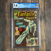 Bry's Comics Fantastic Four #50 CGC 7.0 WP ICONIC Cover Art by Jack Kirby, 1st appearance of Wyatt Wingfoot & Ultimate Nullifier, 3rd appearance of Silver Surfer, 2nd appearance of Galactus *