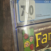 Bry's Comics Fantastic Four #50 CGC 7.0 WP ICONIC Cover Art by Jack Kirby, 1st appearance of Wyatt Wingfoot & Ultimate Nullifier, 3rd appearance of Silver Surfer, 2nd appearance of Galactus *