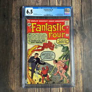 Bry's Comics Fantastic Four #6 CGC 6.5 2nd appearance of Doctor Doom!