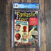 Bry's Comics Fantastic Four #7 CGC 7.5 1st appearance of Kurrgo