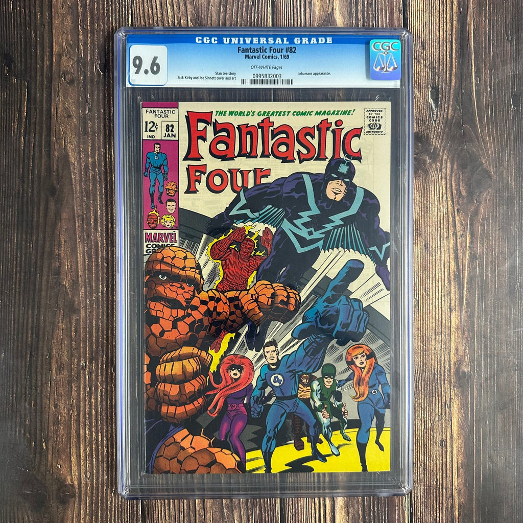 Bry's Comics Fantastic Four #82 CGC 9.6 Cover by Jack Kirby, 1st appearance of Zorr