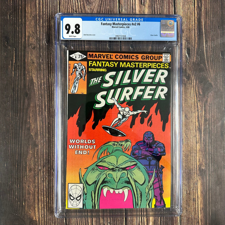 Bry's Comics *  Fantasy Masterpieces #v2 #6 CGC 9.8 WP Featuring Reprint of Silver Surfer Volume 1