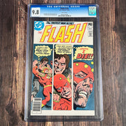 Bry's Comics Flash #279 CGC 9.8 White Pages, Dick Giordano Cover art