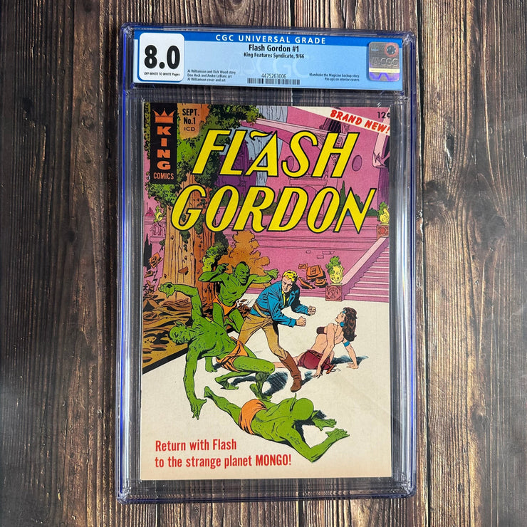 Bry's Comics Flash Gordon #1 CGC 8.0 1st Silver Age Appearance and Origin of Flash Gordon
