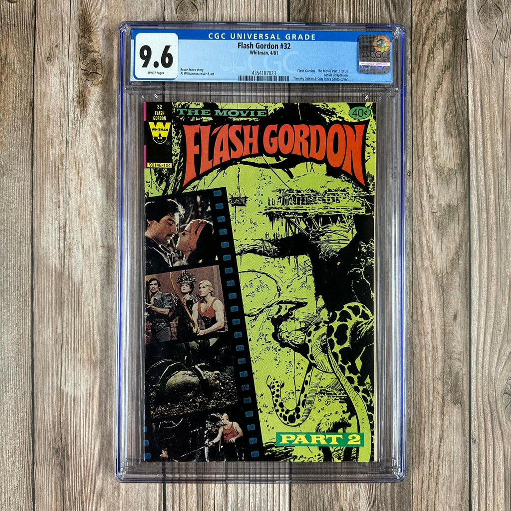 Bry's Comics Flash Gordon #32 CGC 9.6 WP Flash Gordon - The Movie Part 2 (of 3).