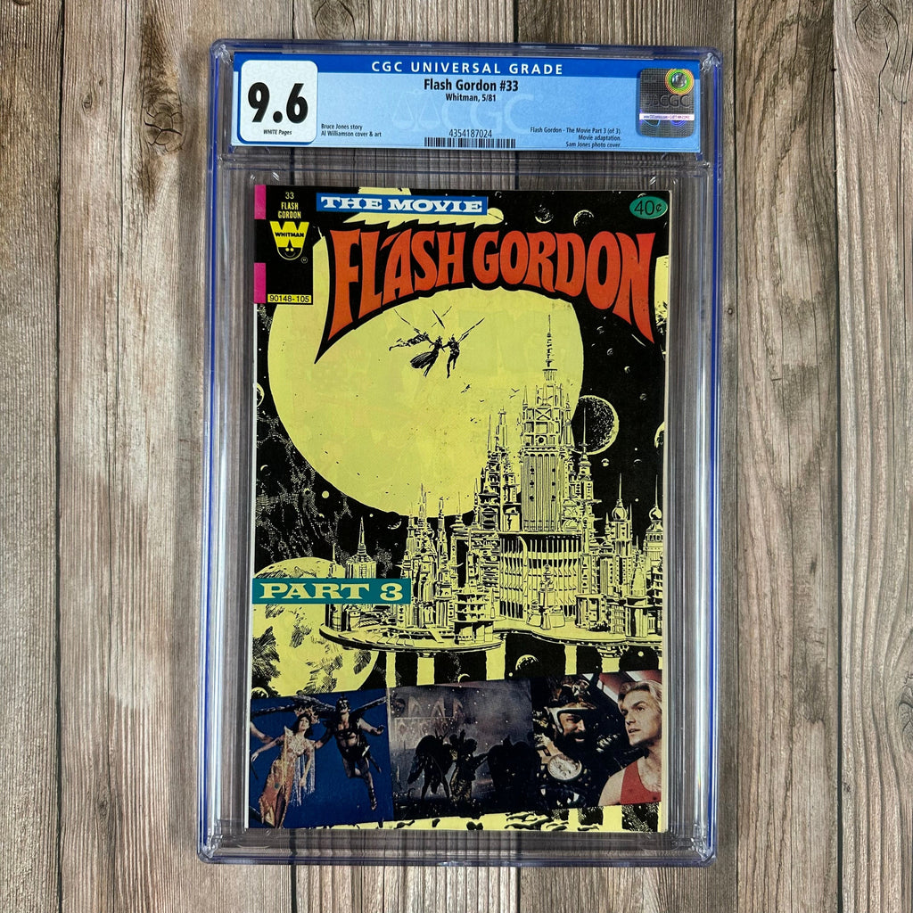 Bry's Comics Flash Gordon #33 CGC 9.6 WP Flash Gordon . The Movie Part 3 (of 3) *