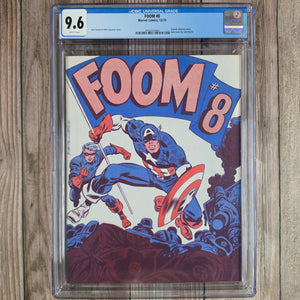 FOOM #8 CGC 9.6 Captain America issue (cert 2005)