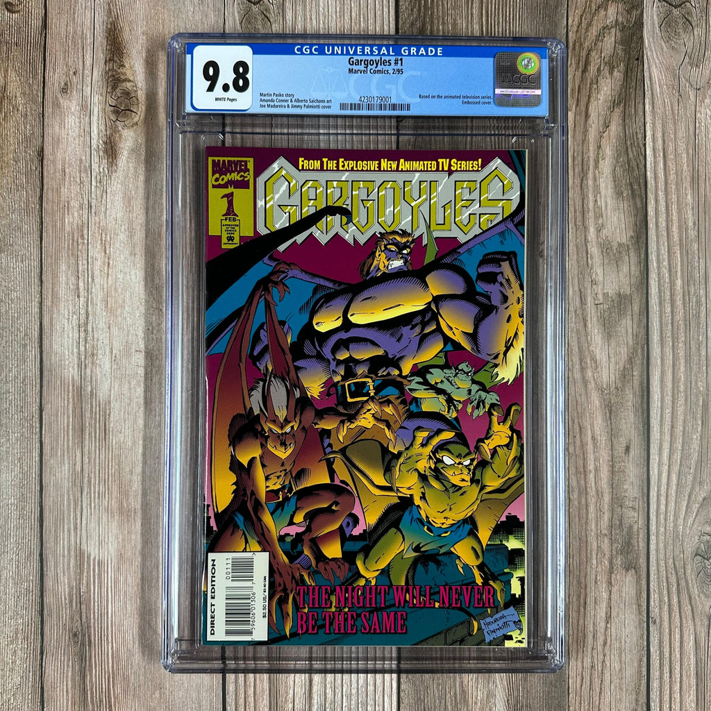 Bry's Comics Gargoyles #1 CGC 9.8 WP 1st appearance of Disney's Gargoyles in comic books, 1st appearance of Demona