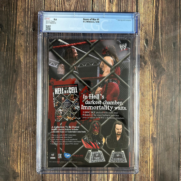 Bry's Comics Gears of War #1 CGC 9.6 WP Comic book series inspired by the Xbox 360 video game, 1st appearance of Jace Stratton