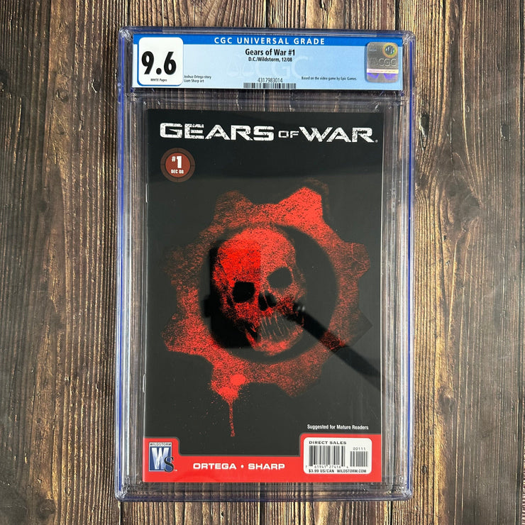 Bry's Comics Gears of War #1 CGC 9.6 WP Comic book series inspired by the Xbox 360 video game, 1st appearance of Jace Stratton