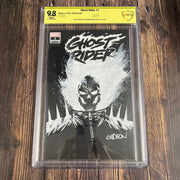 Bry's Comics Ghost Rider #1 CBCS 9.8 S&S by Juan Gedeon!