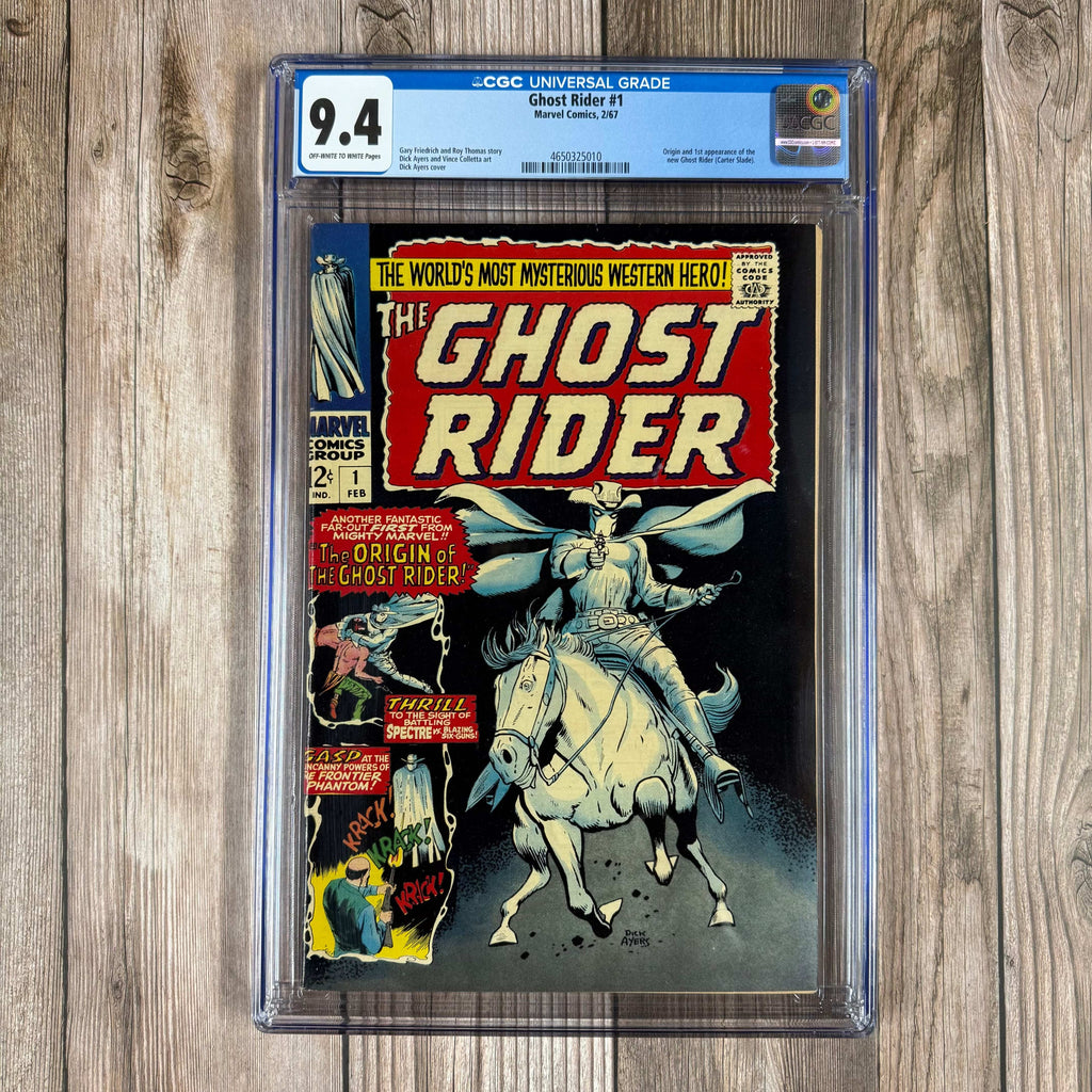 Bry's Comics Ghost Rider #1 CGC 9.4 1st appearance and origin of the Ghost Rider (Carter Slade)