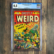 Bry's Comics Ghostly Weird Stories #122 CGC 4.5 Cover Art by L.B. Cole *Trade Avail.