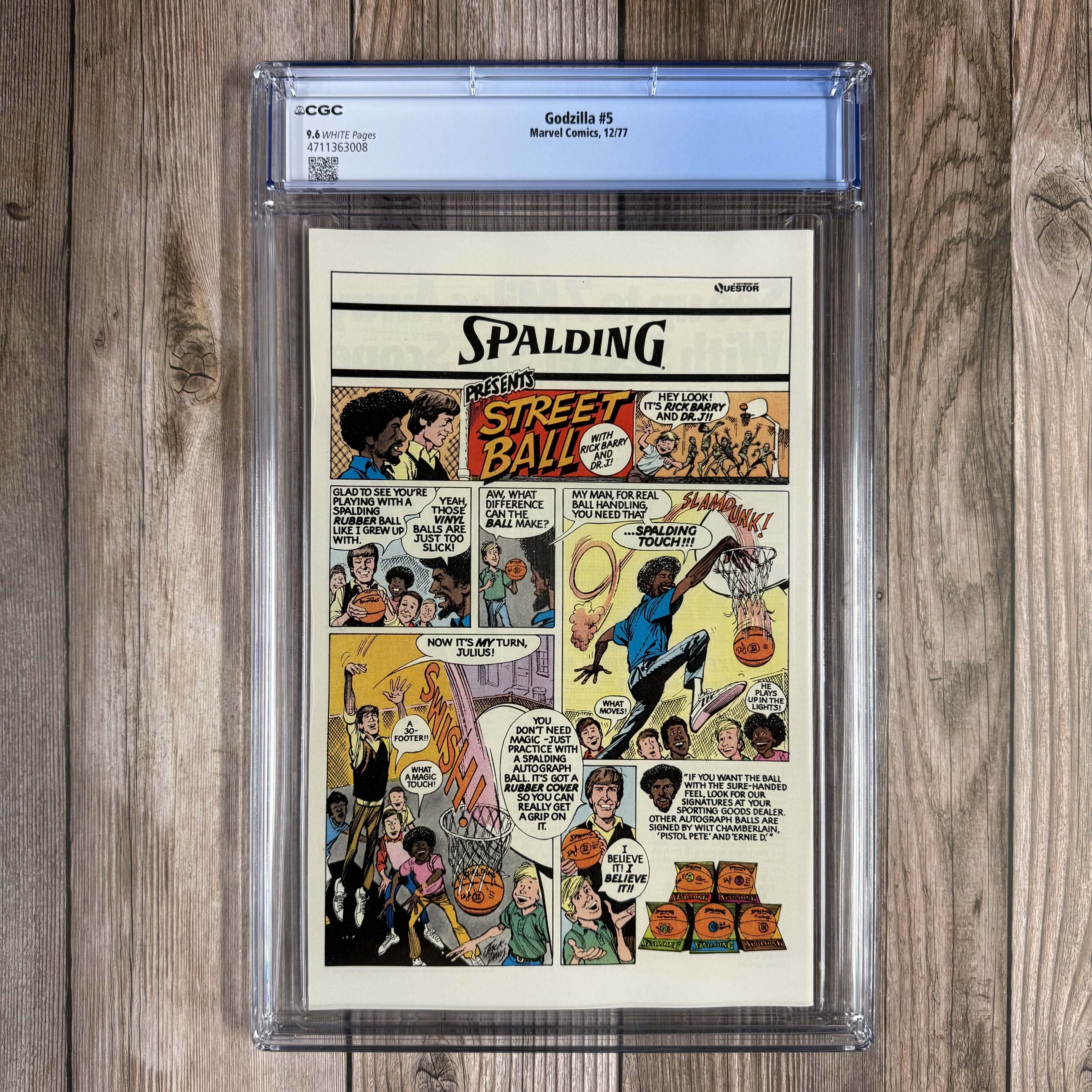 Godzilla #5 CGC 9.6 WP Origin of Doctor Demonicus (Cert 3008) – Bry's ...