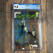 Bry's Comics Grendel #1 CGC 9.8 WP Cover Art by Matt Wagner, 2nd appearance and origin of Grendel, Origin of Hunter Rose