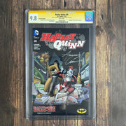 Bry's Comics Harley Quinn #20 CGC 9.8 WP, Signature Series, Signed by Amanda Conner and Jimmy Palmiotti