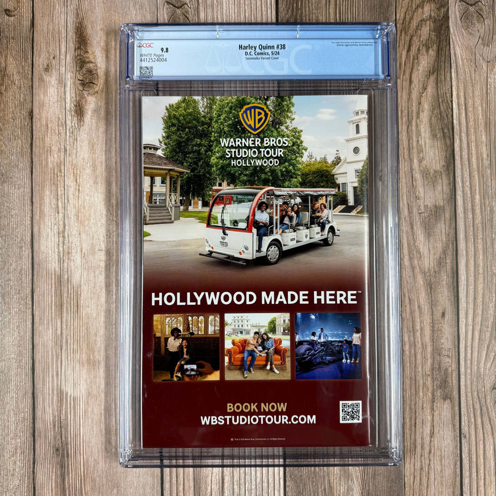 Bry's Comics Harley Quinn #38 CGC 9.8 WP Women's History Month Variant cover art by Sozomaika