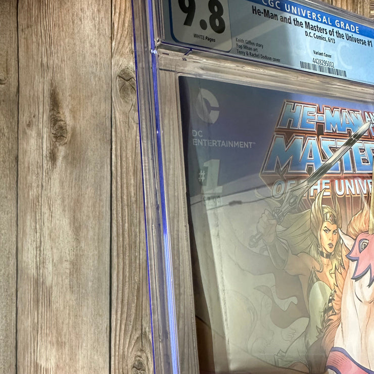 Bry's Comics He-Man and the Masters of the Universe #1 CGC 9.8 WP 1st cover appearance of She-Ra in a standard U.S. comic book (1:25) *