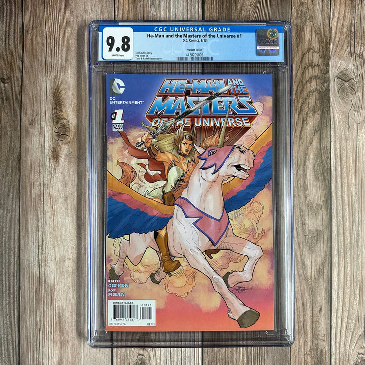 Bry's Comics He-Man and the Masters of the Universe #1 CGC 9.8 WP 1st cover appearance of She-Ra in a standard U.S. comic book (1:25) *