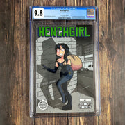 Bry's Comics Henchgirl #1 CGC 9.8 WP CBFS Member Edition, Cover Art by Kristen Gudsnuk, 1st appearance Henchgirl