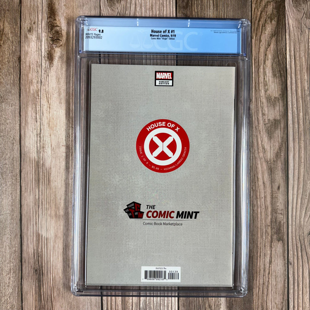 Bry's Comics House of X #1 CGC 9.8 WP Comic Mint Virgin Variant cover art by Shannon Maer, 1st team appearance of Orchis, 1st appearance of Fauna, Wrench, and Sonos Rex