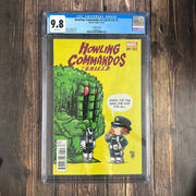 Bry's Comics Howling Commandos of S.H.I.E.L.D #1 CGC 9.8 WP, 1st appearance of Glyph, Scotty Young Variant