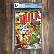 Bry's Comics Incredible Hulk #162 CGC 9.4 Double Cover, 1st app of Wendigo