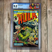 Bry's Comics Incredible Hulk #180 CGC 9.2 Custom Label, 1st cameo appearance of Wolverine