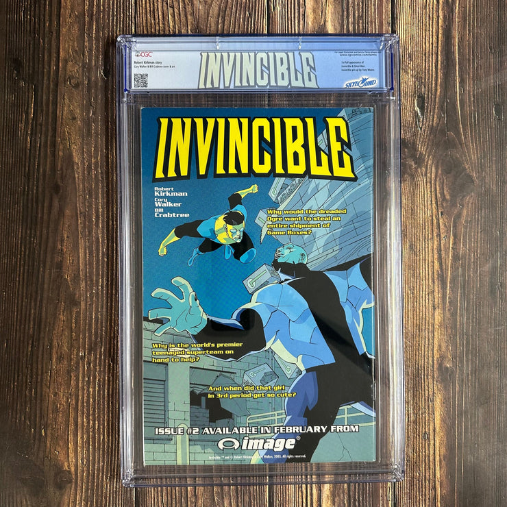 Bry's Comics Invincible #1 CGC 9.2 1st appearance of Invincible & MORE!