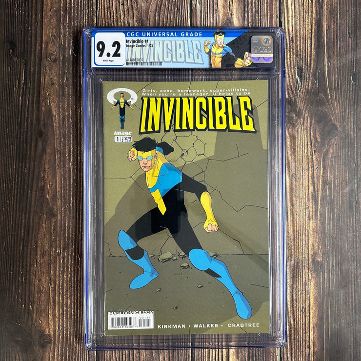 Bry's Comics Invincible #1 CGC 9.2 1st appearance of Invincible & MORE!